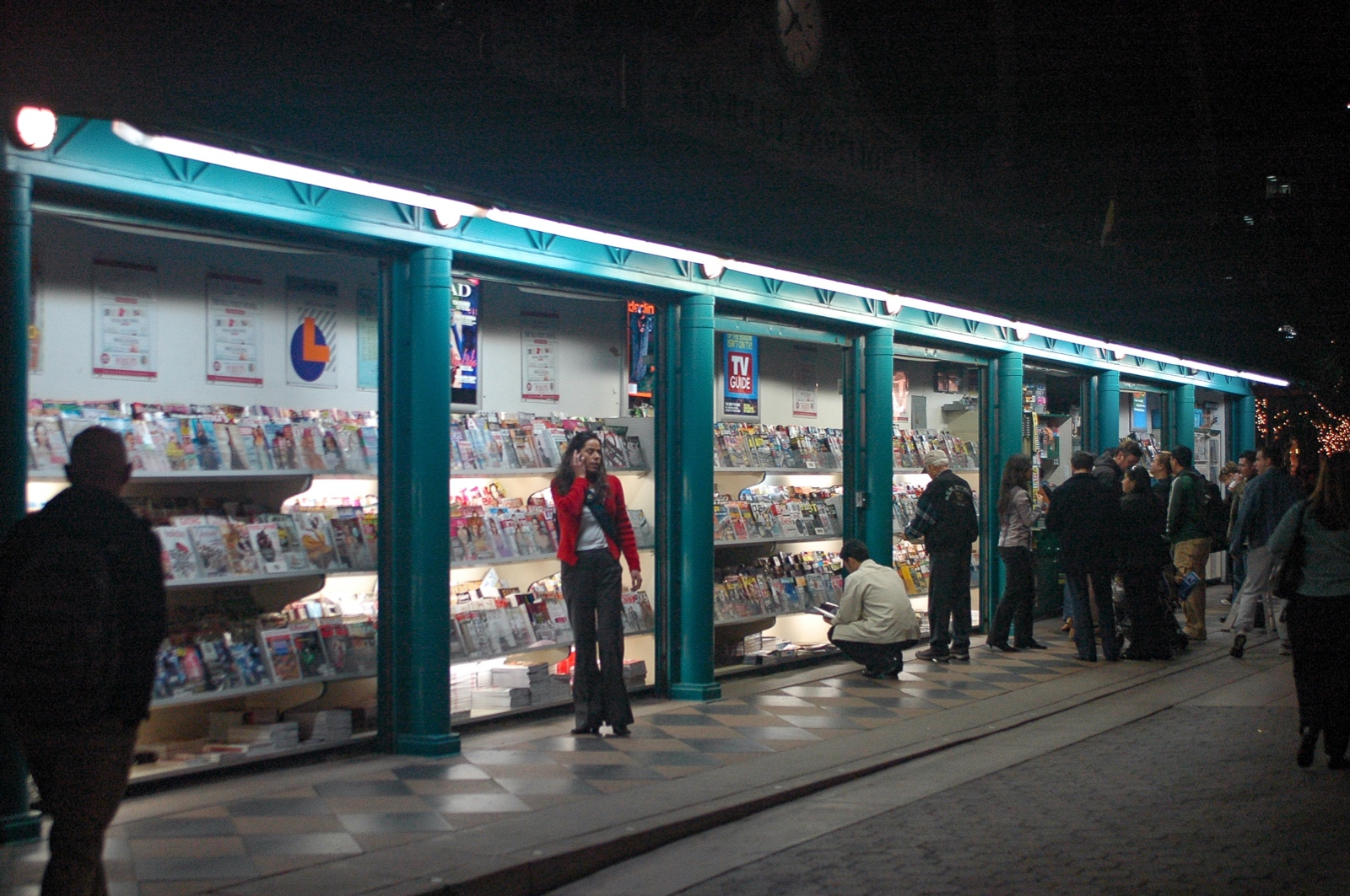 Newsstand, 3rd Street Promenade in Santa Monica